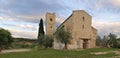 St. Antimo Abbey (Abbazia di Sant'Antimo) Royalty Free Stock Photo