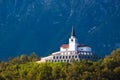 St. Anton church in Kobarid, Slovenia, Europe. Royalty Free Stock Photo