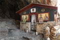St. Antonios rock church near Agios Ioannis, Crete, Greece Royalty Free Stock Photo