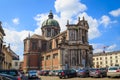 St. Aubin Cathedral in Namur Royalty Free Stock Photo