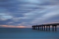 St. Augustine Beach Pier Royalty Free Stock Photo