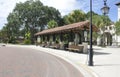 St Augustine FL,August 8th:Bus Station from St Augustine in Florida