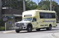 St Augustine FL,August 8th:City Bus in St Augustine from Florida