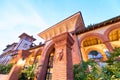 St Augustine Flagler College as seen at sunset, Florida