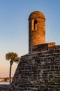 St. Augustine, Florida at the Castillo de San Marcos National Monument Royalty Free Stock Photo