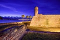 St. Augustine, Florida Fort Royalty Free Stock Photo