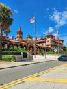 Ponce de Leon Hotel in St Augustine Royalty Free Stock Photo