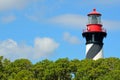 St. Augustine Florida Lighthouse Royalty Free Stock Photo