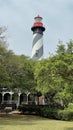 St Augustine Florida Lighthouse Vertical