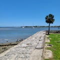 St augustine Florida Fort Royalty Free Stock Photo
