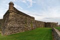 St. Augustine Fort, Castillo de San Marcos National Monument, Florida Royalty Free Stock Photo