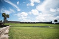 St. Augustine Fort Florida Landscape Royalty Free Stock Photo