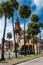 The St Augustine Historic District Museum is the oldest city in the United States Royalty Free Stock Photo