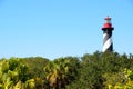 St Augustine lighthouse Royalty Free Stock Photo