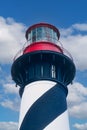 St. Augustine Lighthouse in St Augustine Beach Florida Royalty Free Stock Photo