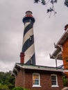 St. Augustine Lighthouse and Maritime Museum Royalty Free Stock Photo
