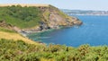 St Austell Bay Cornwall from Black Head Cornwall England