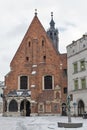 St Barbara Church in the old town of Krakow, Poland.