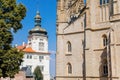 St. Barbara`s Church, Unique gothic Cathedrale and Former Jesuit College in Kutna Hora, Central Bohemian Region, Czech Republic