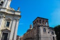 St. Barbara square in Paterno. Sicily