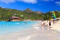 St. Barth beach Royalty Free Stock Photo