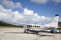 St Barth commuter aircraft ready to take off