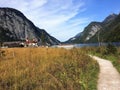 St bartholomae chapel in Bavaria at Koenigssee in south germand Royalty Free Stock Photo