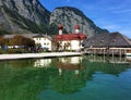 St bartholomae chapel in Bavaria at Koenigssee in south germand