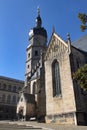 St. Bartholomew church in old town of Altenburg, Thuringia, Germany Royalty Free Stock Photo