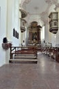 St. Bartholomew`s Church, Lake KÃÂ¶nigssee near Berchtesgaden, Bavaria, Germany Royalty Free Stock Photo