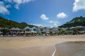 Cheval Blanc St-Barth Isle de France Hotel at Flamands Beach on the island of Saint Barthelemy Royalty Free Stock Photo