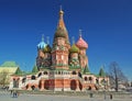 St. Basil Cathedral Royalty Free Stock Photo