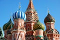 St.Basil cathedral in Moscow. Royalty Free Stock Photo