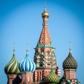 St. Basil Cathedral, Moscow, Russia. Royalty Free Stock Photo