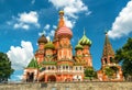 St Basil Cathedral on Red Square, Moscow, Russia Royalty Free Stock Photo