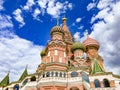 St Basil cathedral, Red square, Moscow, Russia Royalty Free Stock Photo