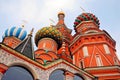 St. Basil Cathedral, Red Square, Moscow, Russia. Royalty Free Stock Photo