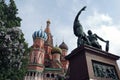 St. Basil Cathedral, Red Square, Moscow, Russia. Royalty Free Stock Photo