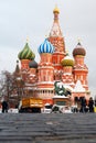 St. Basil Cathedral, Red Square, Moscow, Russia. UNESCO World He Royalty Free Stock Photo