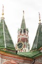 St. Basil`s Cathedral in Moscow Red Square Royalty Free Stock Photo