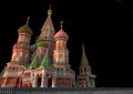 St Basil's Cathedral, Moscow, illustration,