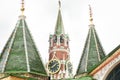 St. Basil`s Cathedral in Moscow Red Square Royalty Free Stock Photo