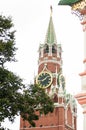 St. Basil`s Cathedral in Moscow Red Square Royalty Free Stock Photo