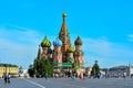 St. Basil`s Cathedral on Red Square