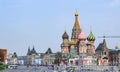 St. Basil`s Cathedral on Red Square