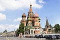 St Basil's cathedral in Red Square, Moscow