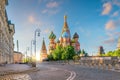 Saint Basil`s Cathedral at Red Square in Moscow Russia Royalty Free Stock Photo