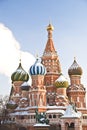 St. Basil's Cathedral in winter, Moscow Royalty Free Stock Photo