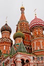 St Basils cathedral on Red Square in Moscow Royalty Free Stock Photo