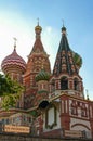 St. Basils Cathedral On Red Square In Moscow